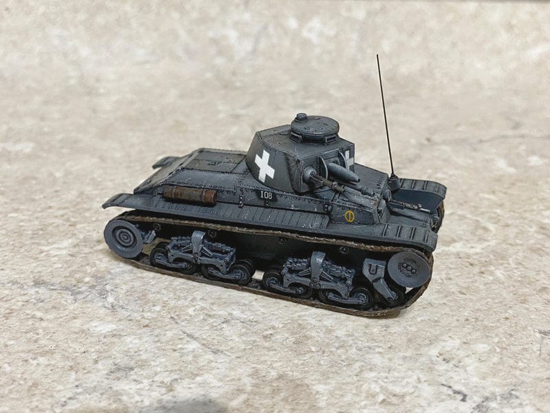 701 - Italeri - 7084 - Pz.Kpfw. 35(t) - painted model