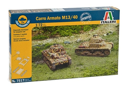 010 - Italeri - 7517 - Carro Armato M13/40 [Fast Assembly] - primary image