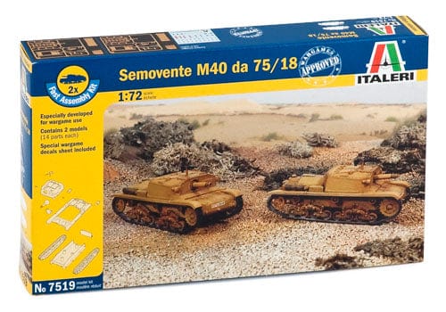 010 - Italeri - 7519 - Semovente M40 da 75/18 [Fast Assembly] - primary image