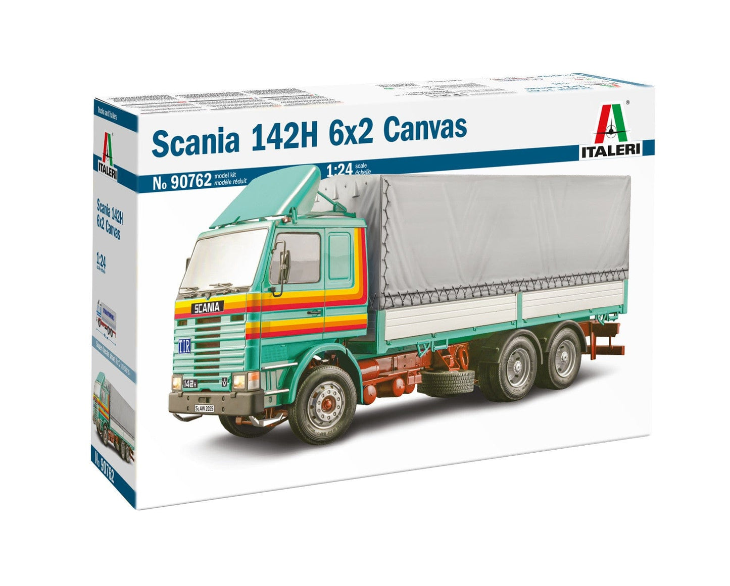 010 - Italeri - 90762 - Scania 142H 6x2 Canvas - primary image