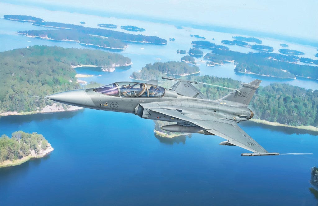 Italeri - 91216 - Saab JAS 39 Gripen - box art