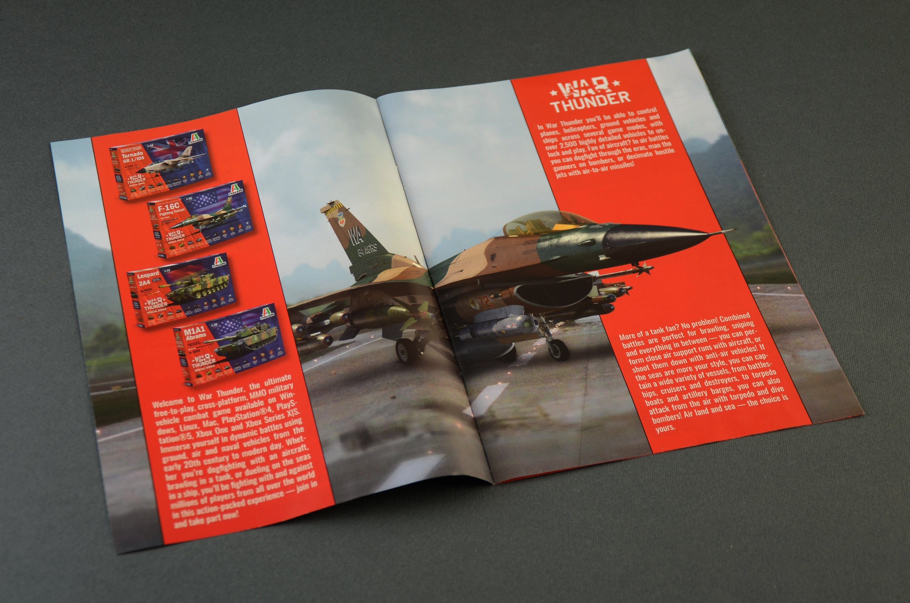 Italeri - W35105 - Lockheed Martin F-16C Fighting Falcon [War Thunder] - other
