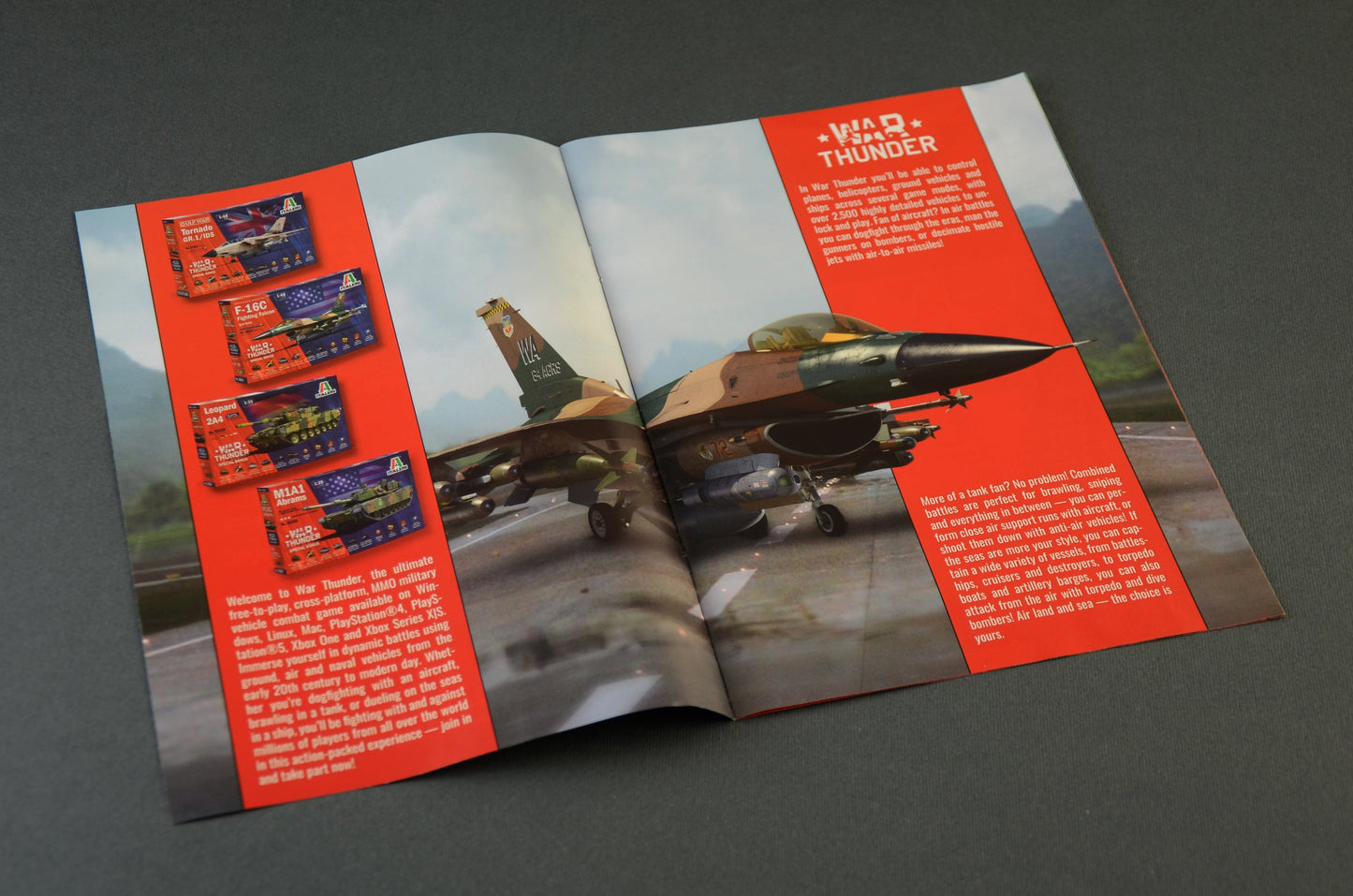 801 - Italeri - W35105 - Lockheed Martin F-16C Fighting Falcon [War Thunder] - other