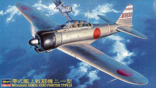 010 - Hasegawa - JT43 - Mitsubishi A6M2b Zero Model 21 ‘Zeke’ - primary image