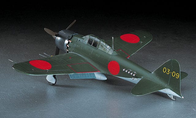 700 - Hasegawa - JT72 - Mitsubishi A6M5c Zero Model 52 Hei ‘Zeke’ - painted model