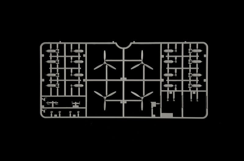 Italeri - 1487 - Boeing B-17F Flying Fortress - sprue