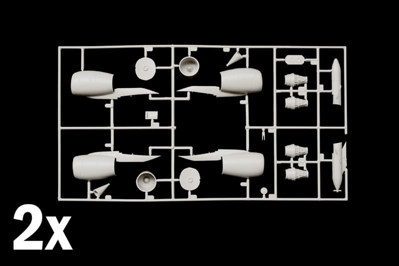 Italeri - 91281 - Boeing KC-135R Stratotanker - sprue