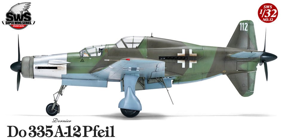 706 - Zoukei-Mura - SWS12 - Dornier Do 335 A-12 Pfeil - painted model