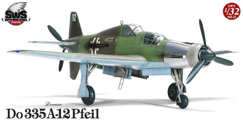 Zoukei-Mura - SWS12 - Dornier Do 335 A-12 Pfeil - painted model