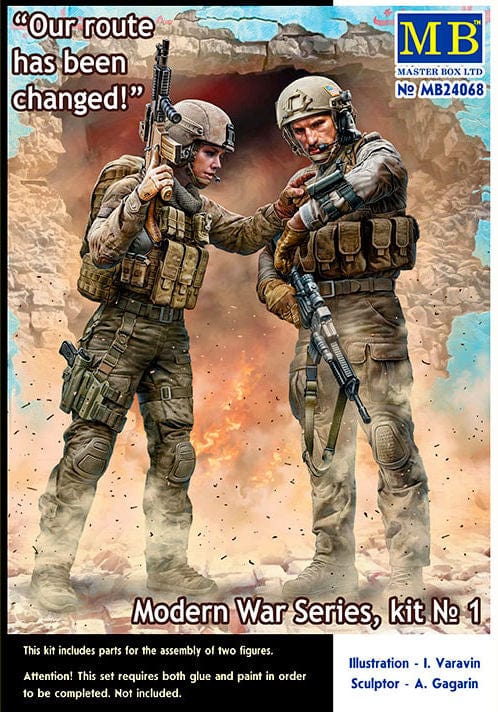 010 - primary image - United States Infantry ‘Our Route has Changed’