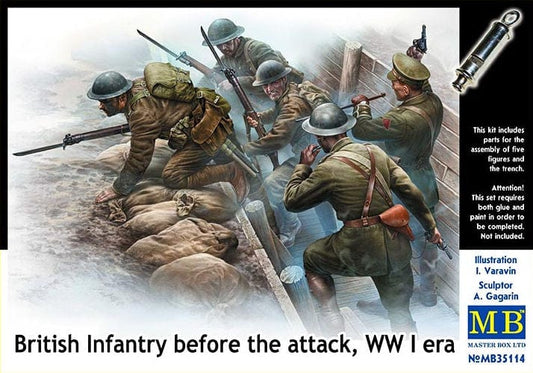 010 - British Infantry ‘Before the Attack’ - primary image