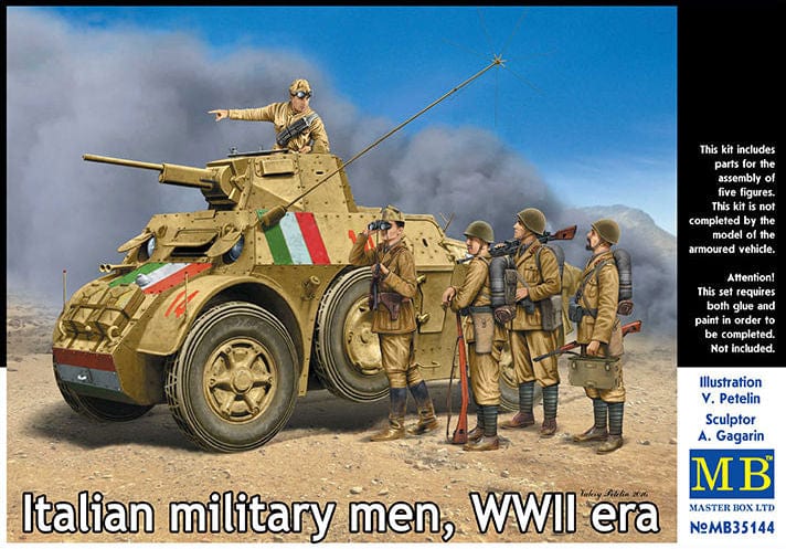 010 - Italian Infantry and Tank Crew - primary image
