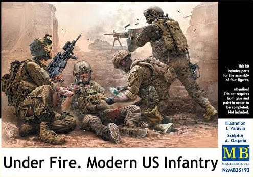 010 - United States Infantry ‘Under Fire’ - primary image
