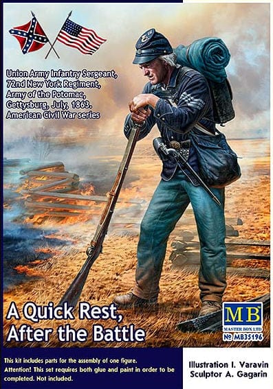 010 - Union Sergeant ‘A Quick Rest’ - primary image