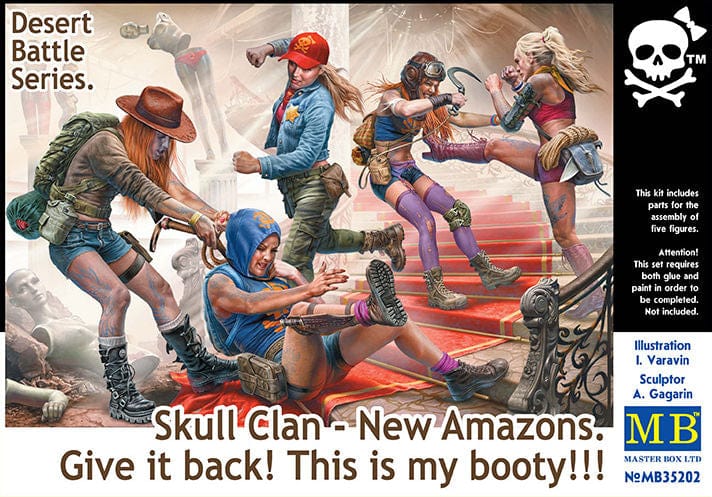 010 - Skull Clan - New Amazons, Give it Back! - primary image