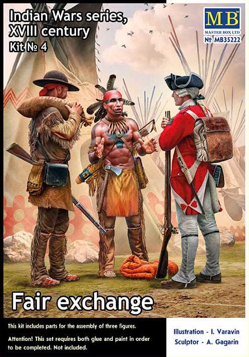 010 - British Soldiers and Native American ‘Fair Exchange’ - primary image