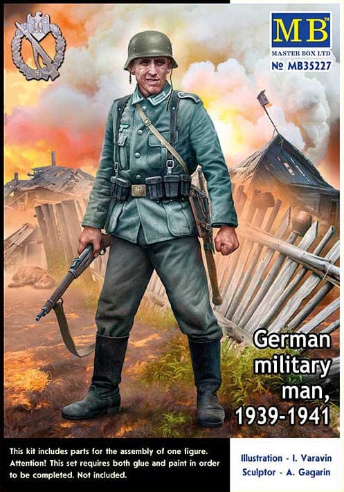 010 - German Infantryman (1939-1941) - primary image