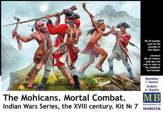 010 - British Infantry and Native Americans ‘Mortal Combat’ - primary image