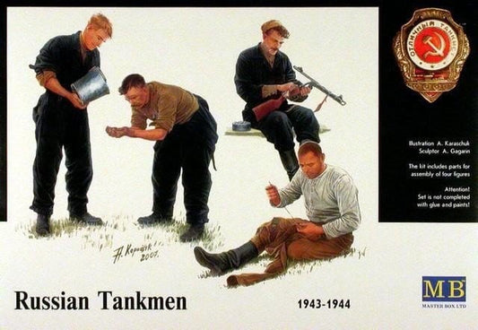 010 - Russian Tank Crew at Rest (Kursk 1943-44) - primary image