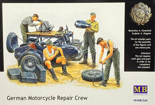 010 - German BMW R75 Repair Crew - primary image
