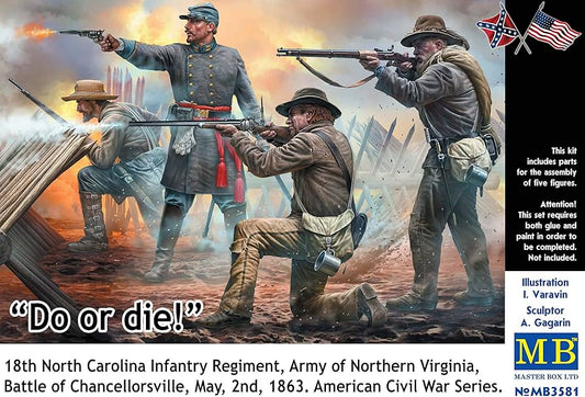 010 - Confederate Infantry ‘Do or Die!’ - primary image
