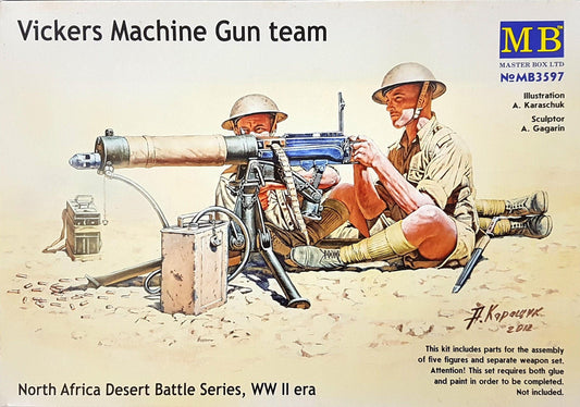 010 - British Vickers HMG Team (North Africa) - primary image