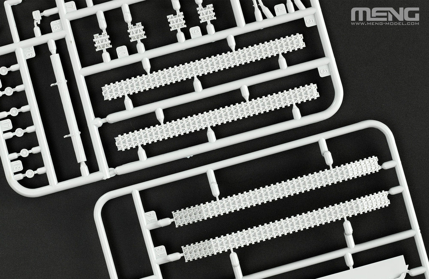 201 - Meng Model - 72-001 - ZTQ-15 - sprue