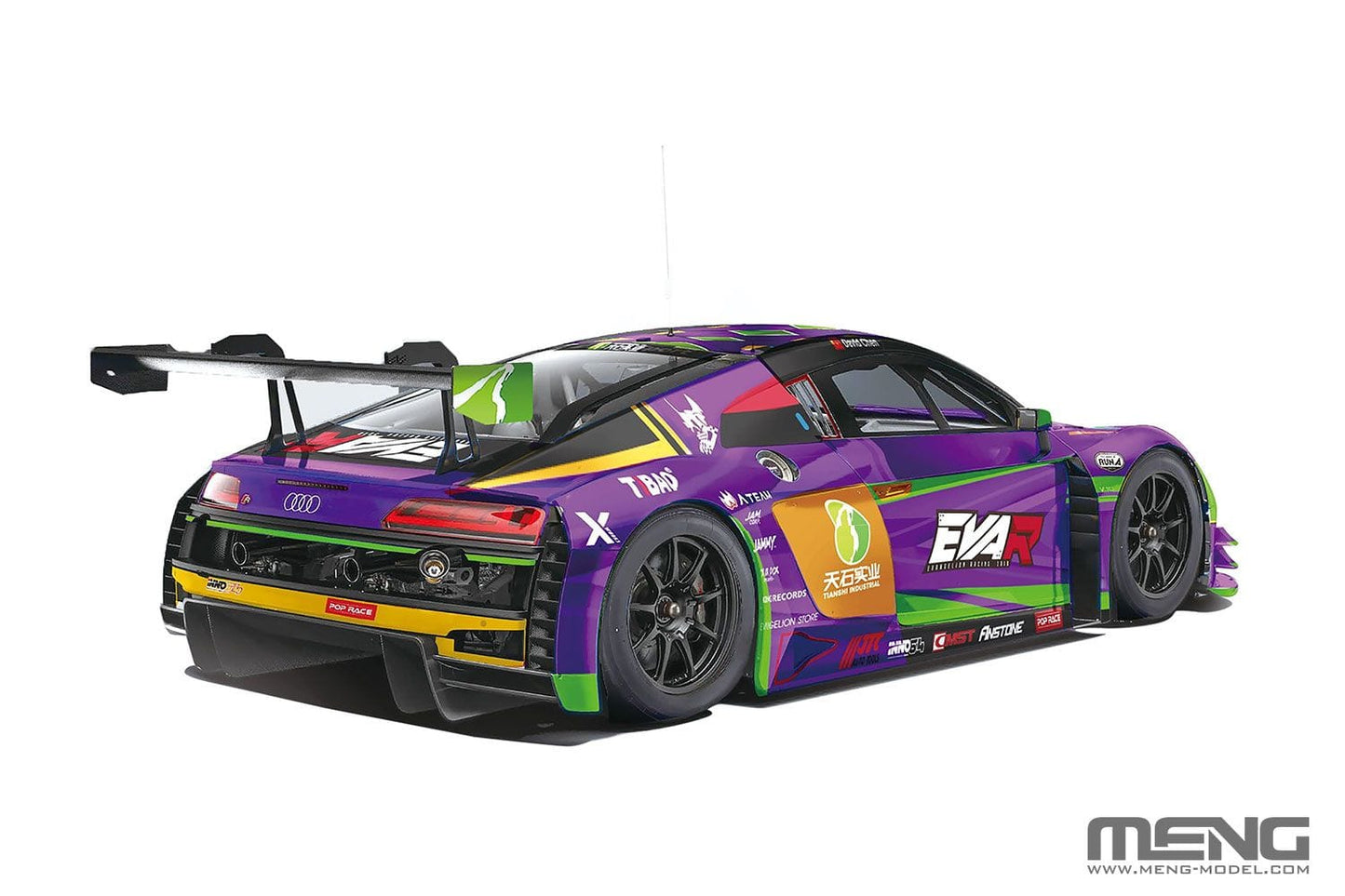 501 - digital model - Meng Model - CS-008 - Audi R8 LMS EVA RT Test Type-01