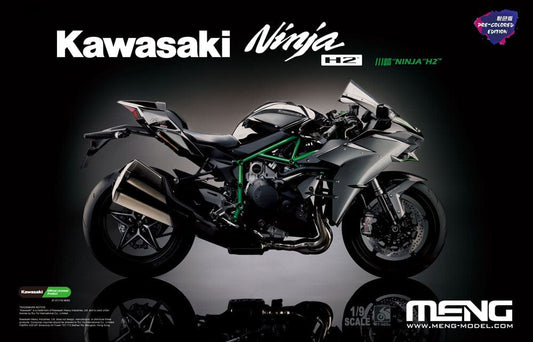 010 - Meng Model - MT-002s - Kawasaki Ninja H2R [Coloured] - primary image