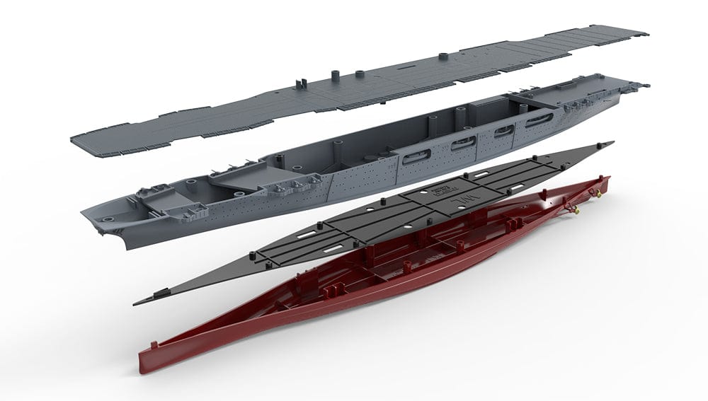703 - Meng Model - PS-002 - USS Lexington (CV-2) - painted model