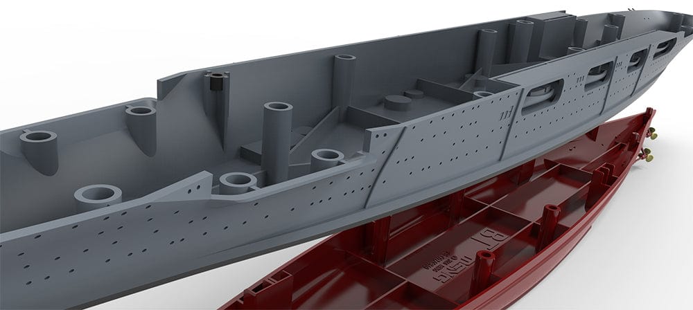 705 - Meng Model - PS-002 - USS Lexington (CV-2) - painted model