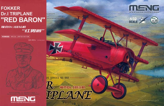 010 - Meng Model - QS-002s - Fokker Dr.I ‘Red Baron’ [Ltd Edn] - primary image