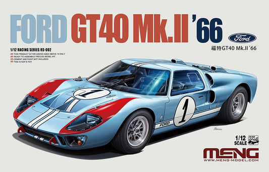 010 - Meng Model - RS-002 - Ford GT 40 Mk II 1966 - primary image