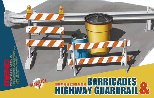 010 - Meng Model - SPS-013 - Barricades and Highway Guardrail - primary image