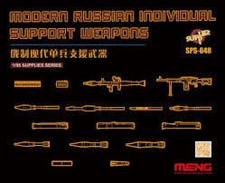 010 - Meng Model - SPS-048 - Russian Individual Support Weapons - primary image