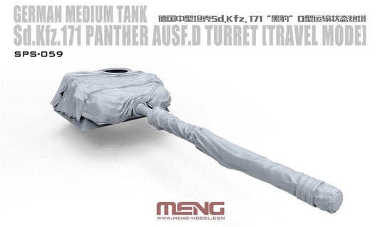 010 - Meng Model - SPS-059 - Pz.Kpfw. V Panther Ausf. D Turret in Travel Mode - primary image