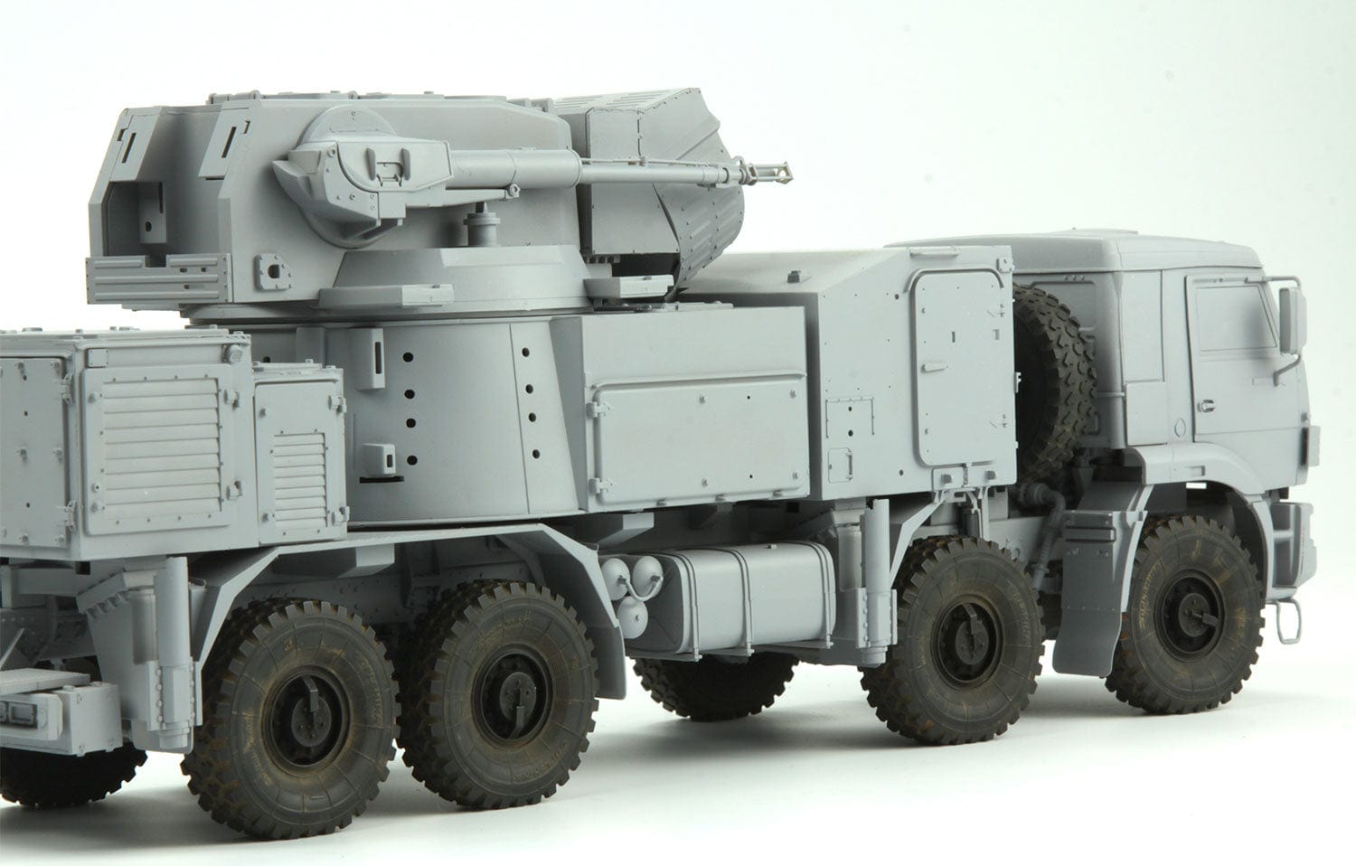 Meng Model - SPS-068 - Pantsir-S1 (SA-22 Greyhound) on KamAZ-6560 Sagged Wheels Set - painted model