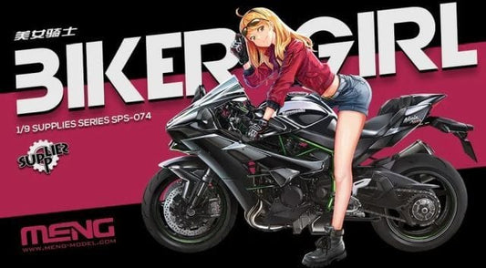 010 - Meng Model - SPS-074 - Biker Girl - primary image
