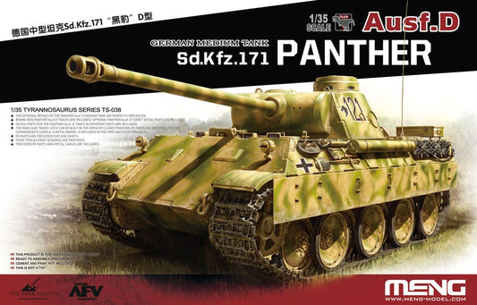 010 - Meng Model - TS-038 - Pz.Kpfw. V Panther Ausf. D - primary image