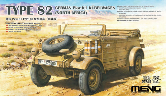 010 - Meng Model - VS-015 - Volkswagen Type 82 Kübelwagen (North Africa) - primary image
