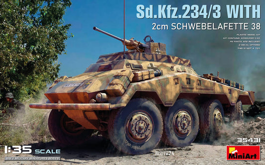 010 - Sd.Kfz. 234/3 with 2cm Schwebelafette 38 - primary image