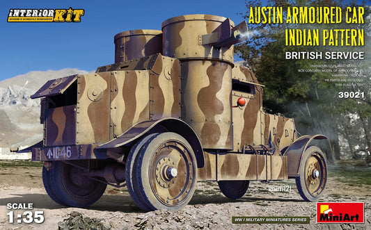 010 - Austin obr. 1918 Armoured Car with Interior (India) - primary image