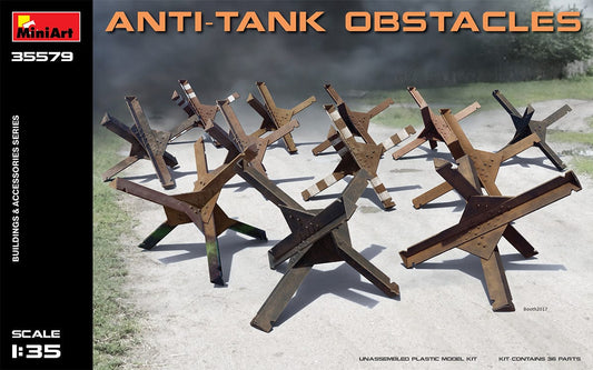 010 - Miniart - 35579 - Anti-tank Obstacles - primary image