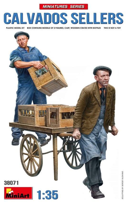 010 - Miniart - 38071 - Calvados Sellers - primary image