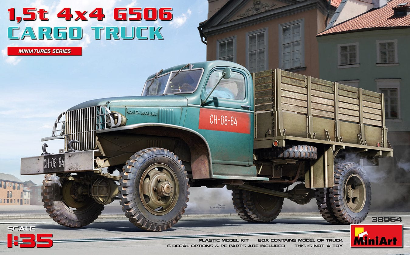 010 - Miniart - 38064 - Chevrolet G506 1½-ton 4x4 - primary image