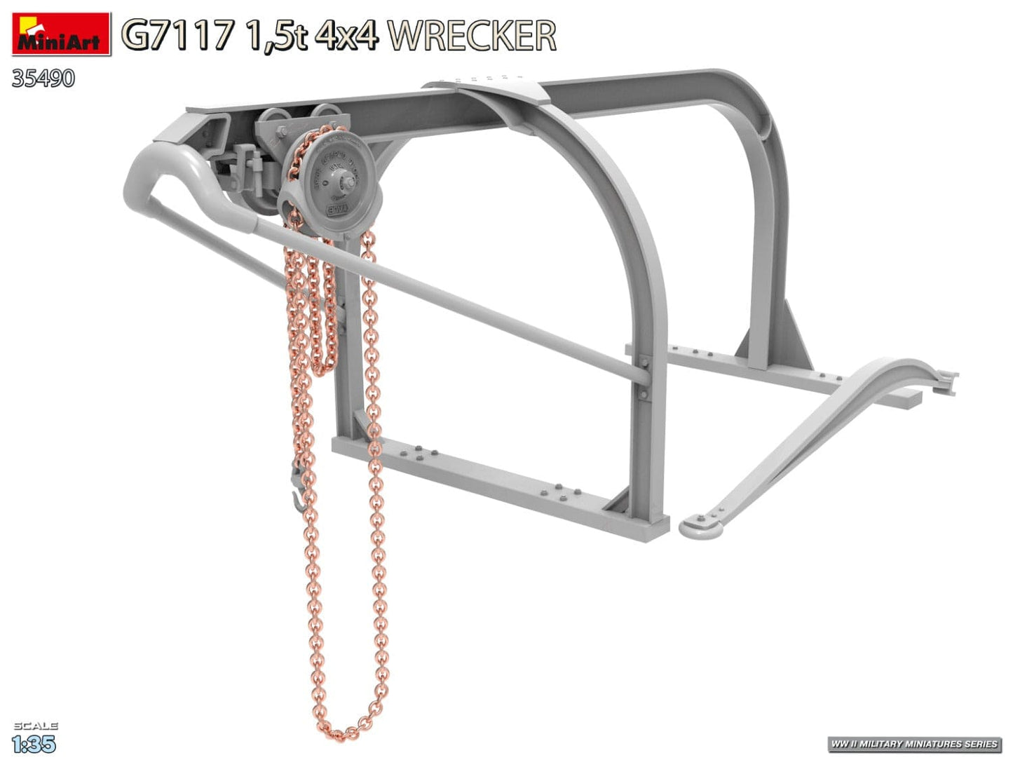 510 - Miniart - 35490 - Chevrolet G7117 1½-ton 4x4 Wrecker - digital model