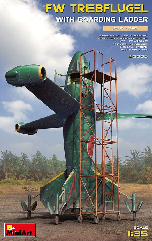 010 - Miniart - 40005 - Focke-Wulf Triebflügel and Boarding Ladder - primary image