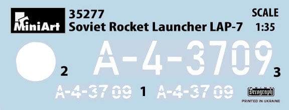 400 - Miniart - 35277 - GAZ-AA LAP-7 - decals