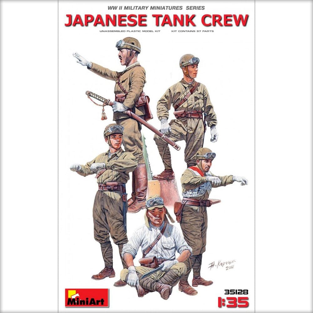010 - Miniart - 35128 - Japanese Tank Crew - primary image