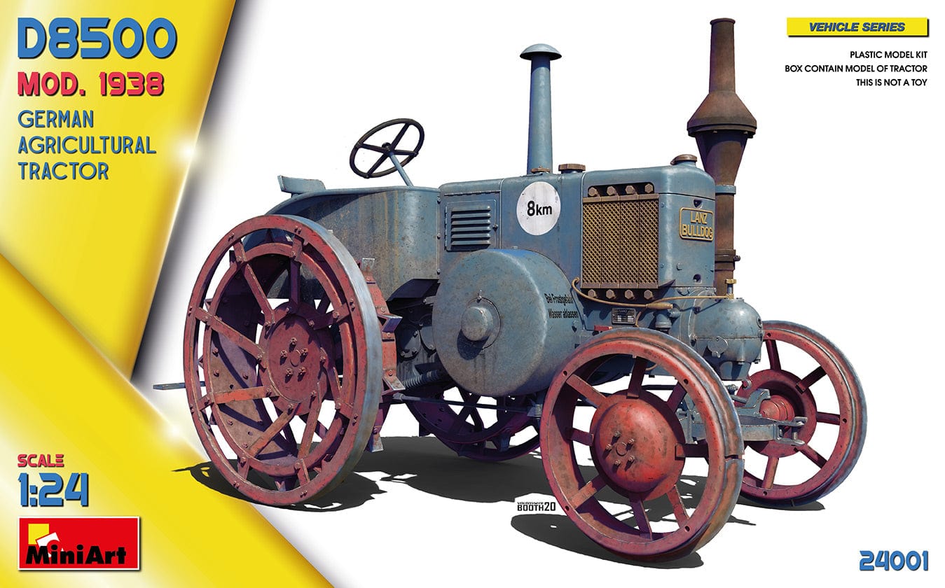 010 - Miniart - 24001 - Lanz D8500 Ackerbulldog 1938 - primary image